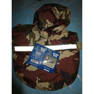 Guardian Gear Camo Rain Coat Jacket Green Camo Dog Puppy Coat X Small